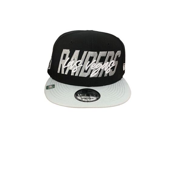 New Era Las Vegas Raiders 9FIFTY Adjustable Snapback Hat Cap One Size - Picture 1 of 5